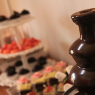 Chocolate Fondue - Dessert Table